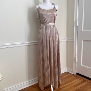 NWT Patterson Kincaid Originals, Metallic Midi Tahoe Dress